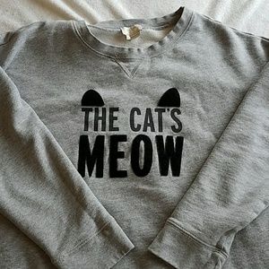 Kate Spade "The Cat's Meow" sweater